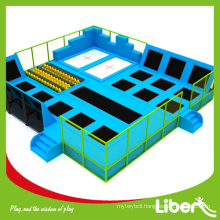 ASTM safety indoor commercial trampoline park for business plan